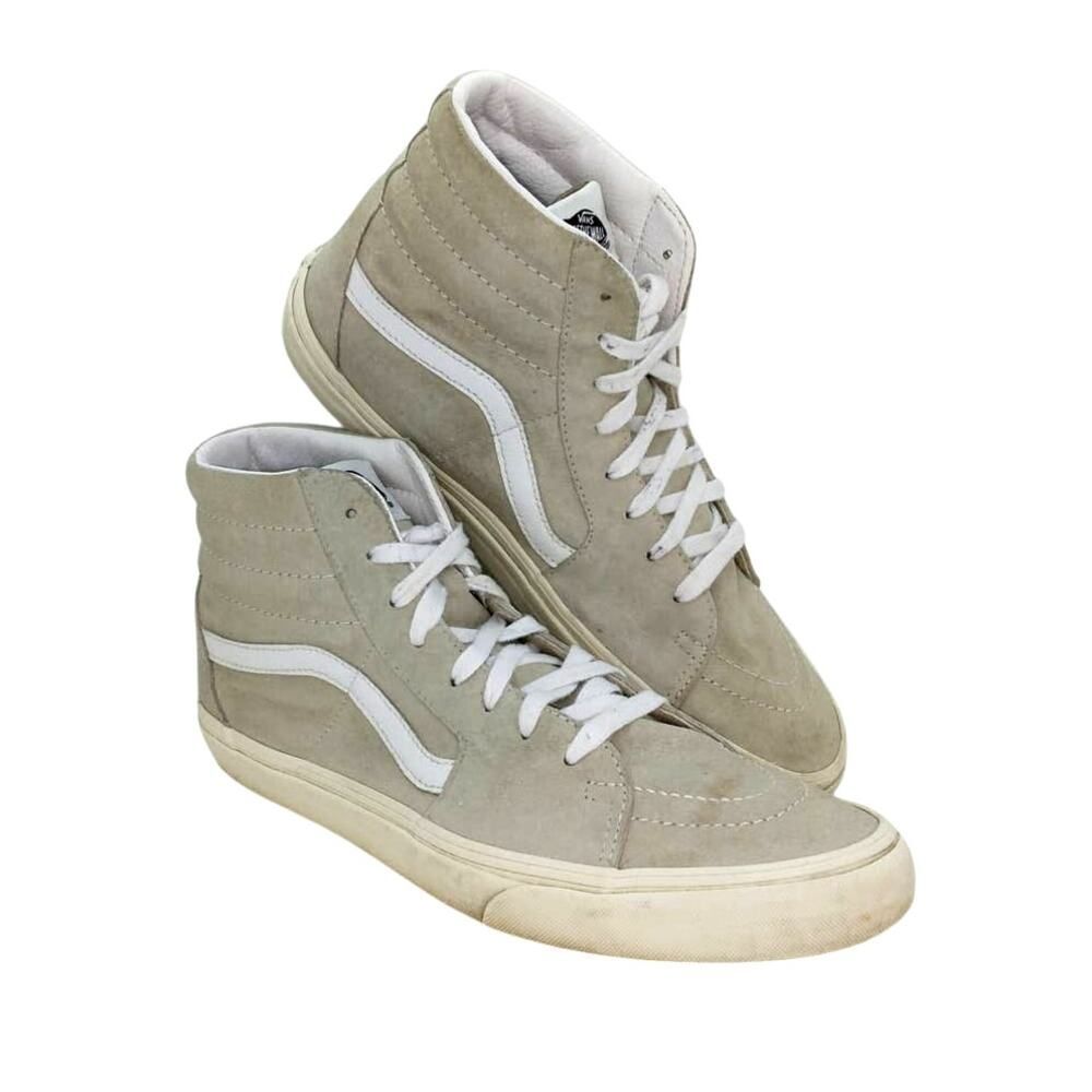 VANS SK-8 Heig Eco Dry Mens Tan Suede Sneakers - Size: 11